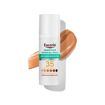 선크림 유세린 틴트 페이스 선크림 로션 SPF 35 아연 산화물 민감성 피부 1.7 플로즈