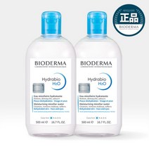 [바이오더마] 하이드라비오 H2O 500ml + 하이드라비오 H2O 500ml, 4세트, 4세트