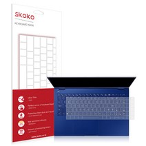 스코코 갤럭시북 플렉스 15인치 NT950QCT 슬림 TPU 키스킨 키보드 덮개 커버 + 트랙패드 필름, 단품, 단품