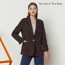 더아이잗뉴욕 더아이잗 자수 패치 포켓 싱글 재킷 IM9M0JK79
