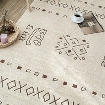 벨기에 친환경 PPT 소로나 에스닉 사계절 수입 카페트 (200x250cm)