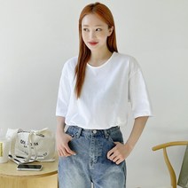 레이어드 양트임 루즈 반팔티
