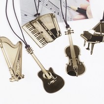뮤직 기프트 북마크 HARP 디자인문구/데스크용품/독서용품/북마크