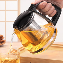 아웅다움］내열 유리 티포트 티팟 차주전자 차포트 750ml［ll］, 상세페이지 참조, 상세페이지 참조