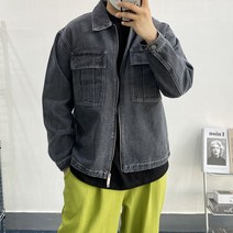 남자청자켓 흑청자켓 오버핏