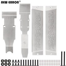 트랙사스서밋 완전 보호 섀시 아머 스키드 바디 플레이트 RC 자동차용 스테인레스 스틸 1/10 Traxxas REVO 3.3 53097 E-Revo 2.0 86086-4 Summi, [01] 1-10 Revo 3.3 Summit