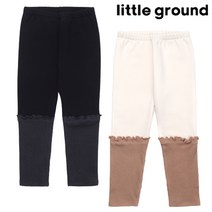 리틀그라운드 룰라비-골지배색레깅스(72C22-416-02)CH 딜 아동바지 여아레깅스 여아바지