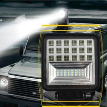 안개등 써치라이트 24V 화물차 차량용 오토바이 낚시 LED 서치라이트, 1개