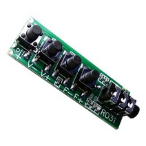 RDA5807 2 채널 스테레오 FM 라디오 모듈 수신기 보드 76.0Mhz-108.0Mhz, As shown, 01 As shown