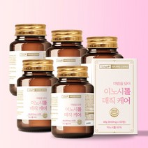 스캇나인 비건 미오 이노시톨 콜린 엽산 매직 케어 60정, 5개