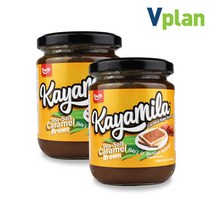 브이플랜 싱가포르 카야잼 씨쏠트 카라멜 2병 540g 카야토스트 소스, 270g x 2병