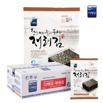 [더해담] 스피루리나 재래맛김 6매x 20봉, 1