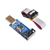 10 핀 ~ 6 어댑터 보드 + USBASP USBISP AVR 프로그래머 USB ATMEGA8 ATMEGA128 ATtiny/CAN/PWM 와이어 모듈 DIY, 01 51 AVR