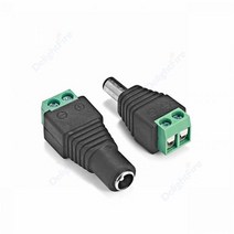 움직이는 아파트 현관 cctv 3-100pcs 여성 남성 dc 커넥터 5.5mm dc, 유형 여성 남성, 10개