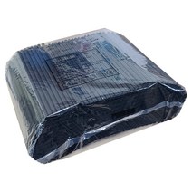 일자벌크빨대검정500개, 검정색, 500개