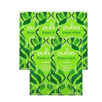 푸카허브 허브티 쓰리 민트 20티백 Pukka Herbs Herbal Tea Three Mint, 5팩
