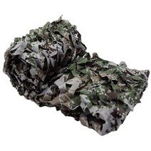 군사 위장 그물 보강 사냥 위장 그물 자동차 텐트 전망대 캠핑 하이킹 그늘 그물 정글 베이지, 05 Woodland Digital_06 3x3m