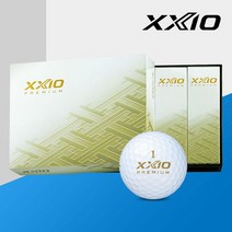 던롭 [던롭/젝시오정품] 2022 프리미엄 골프볼(3PCS), 화이트, 선택완료