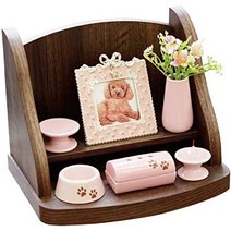 아마존 상품 다이아펫 전용애완동물 불단 화장무대 펫불족발자국세트 부처도구 액자세트(c) 반려견 장례, f