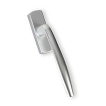 에이스이노텍 오토락핸들(우측) 독일호페 H09m 중형 실버 LG KCC샤시창호손잡이호환, 1세트