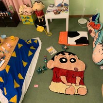 두자매몰 귀여운 짱구 주방 욕실 러그 카펫 발매트