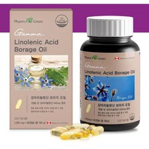 팜그린 감마리놀렌산 보라지오일 1 000mg 180캡슐, 1개