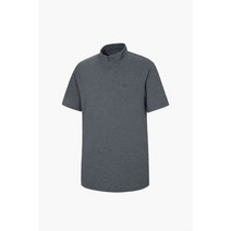 (신세계본점) 코오롱스포츠 남성 기본형 반팔 집업티셔츠 JWTCM22261MGY 168622