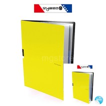 투칼라 클리어화일 10매 옐로우 부동산계약서파일 화일철 파일케이스 파일철 파일정리 파일철 종이파일