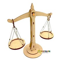 큐밸리 양팔저울 만들기 MDF 기본 구성 60850EA