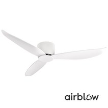 에어블로우 실링팬 C-1 DC모터 17cm 초슬림, 화이트, 블랙