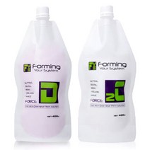 [모나리자] 유니코 포밍 포스 D(손상모) 1제400ml+2제400ml(크림타입), 1개