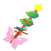 나비 한살이 모빌만들기키트 유치원 수업교구 5개 돌봄교실, 1인용 개별포장