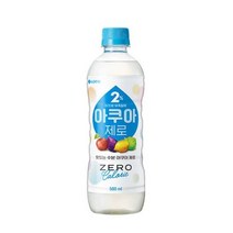 [2%부족할때] 아쿠아 제로 500ml x 24PET, 2개