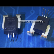 ACS758LCB ACS758LCB-050B-PFF-T 오픈 루프 홀 전류 센서 AC/DC 전류 5V 자동차 5 핀 하우징 CB-PFF 튜브, 한개옵션0