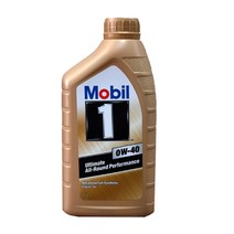 MOBILL 모빌원 골드 0W-40 (1L) 가솔린/디젤, 5개