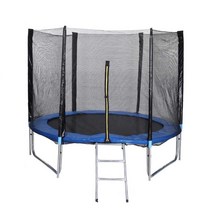대형 트램펄린 성인 방방 안전망 에어보드 실내 봉봉, 1.83M 대형 트램펄린 블루