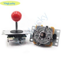 1pcs 아케이드 조이스틱 복사 sanwa 8yt 조이스틱 5pin 조이스틱 diy 아케이드 조이스틱 pc 게임 액세서리 철권7 조이스틱, 푸른