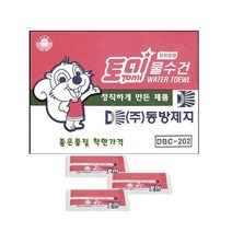 [아이제이] 토미 프리미엄 물수건 400매 1장씩 개별포장 DBC-202 물티슈, 1박스