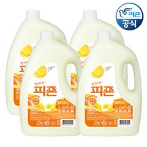 피죤 섬유유연제 옐로미모사 4210ml 용기 x 4개