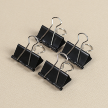 비투비월드 문구존 더블클립 4p세트/집게클립 크립 사무용집게, free, 단품