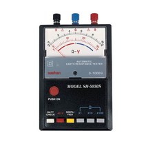 DUBLER_아날로그 접지 저항테스타기 SH-5050S 10.100.1000Ω(1EA)+ du콬, 상품굳#