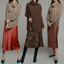 [최초가 59900원][시그니쳐]새틴 실크 롱 스커트