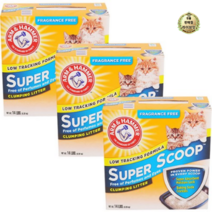 라이브잇 암앤해머 고양이 슈퍼스쿠프 언센티드 무향, 30개, 6.35kg