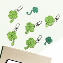[NMH&Hand Made] 네잎클로버 자동차키링 에어팟키링 가방키링