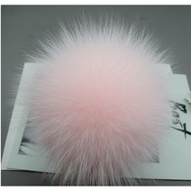 Makone 방울털모자 여우털 모자 옷 액세서리 모자헤드 장식품 보풀 DIY보풀 요가볼