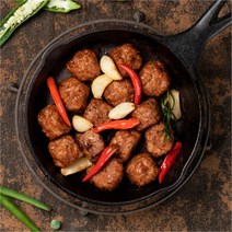 식물성 단백질 완두콩 콩고기 요리 비미트 큐브, 디지털노마드 떡갈비맛