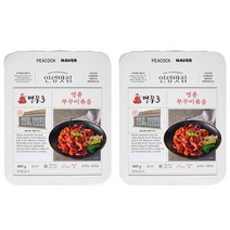 피코크 명륜 쭈꾸미 볶음 400g x 2개 냉동, 800g