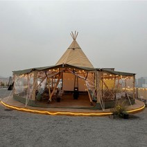 타프 텐트 블랙코팅 쉘터 그늘막 렉타 타프스크린 캠핑 대형, 5. 10m 천 사용자 정의 (텐트 제외)