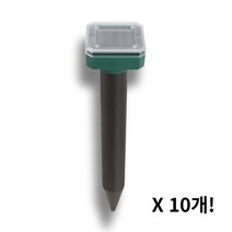 태양농부 태양광 충전 두더지퇴치기 10개 유해동물 뱀 쥐 고라니 강력 초음파 B126, 태양패널 두더지 퇴치기