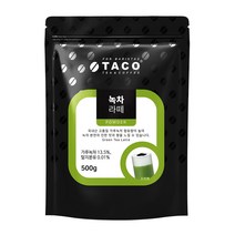 [타코] 녹차라떼 파우더 500g, 단품